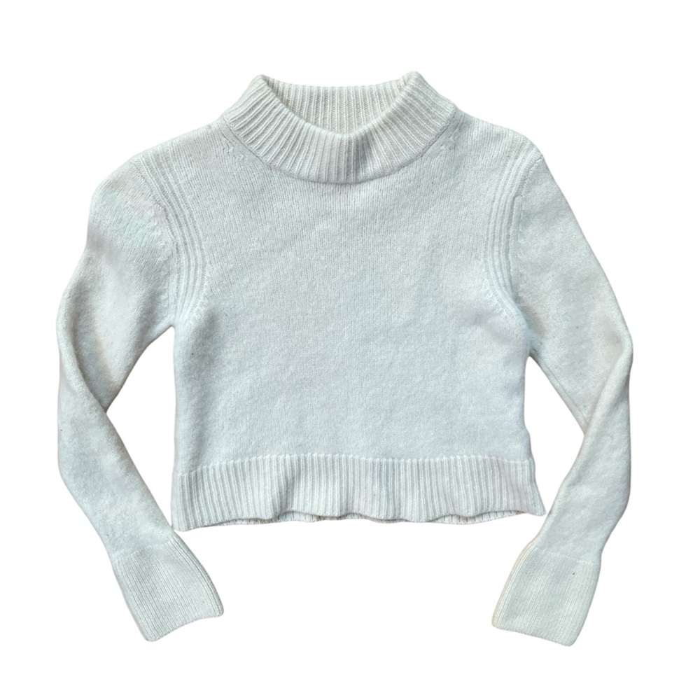 100% Cashmere Cream Kids Hudson Sweater